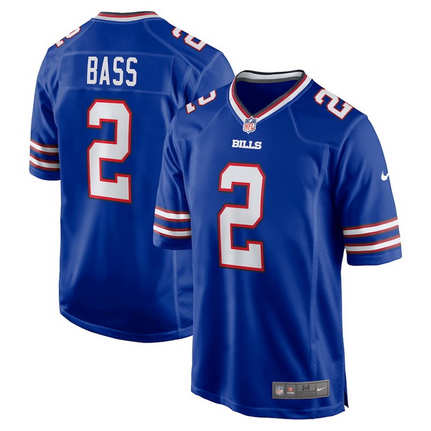 mens nike tyler bass royal buffalo bills game player jersey